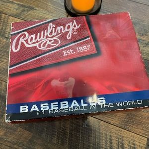 Rawlings official baseball missing three balls